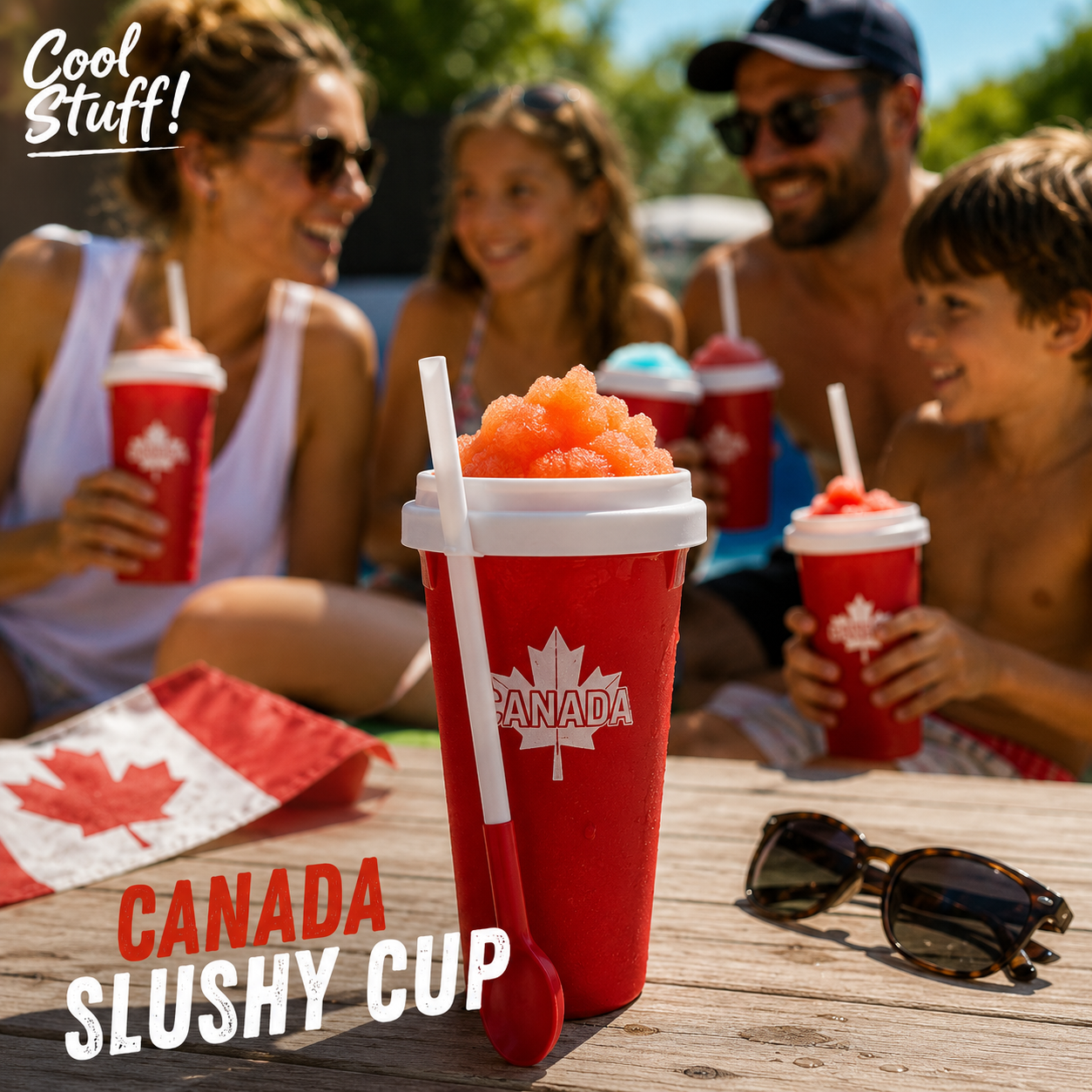 Canada Slushy Cup | DIY Frozen Drink Maker