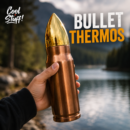 Bullet Thermos 500ml Stainless Steel Vacuum Insulated Travel Bottle