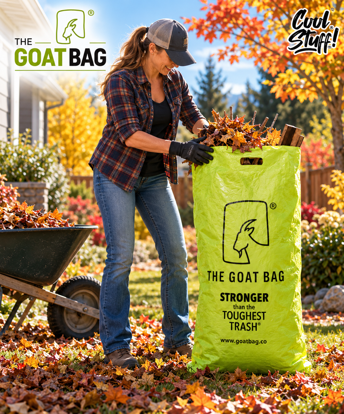 The Goat Bag - Reusable Heavy-Duty Bag