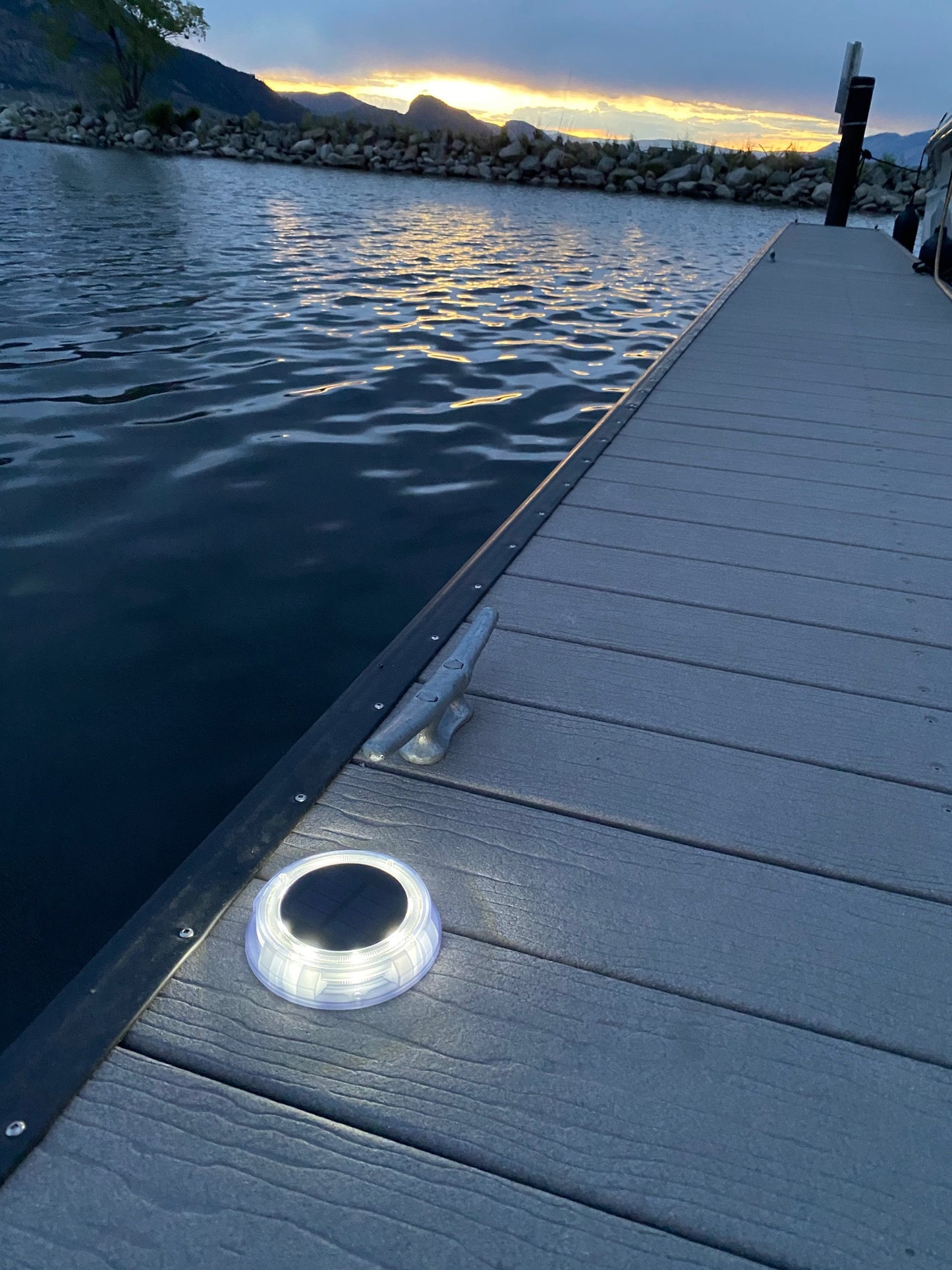 Solar Deck Light