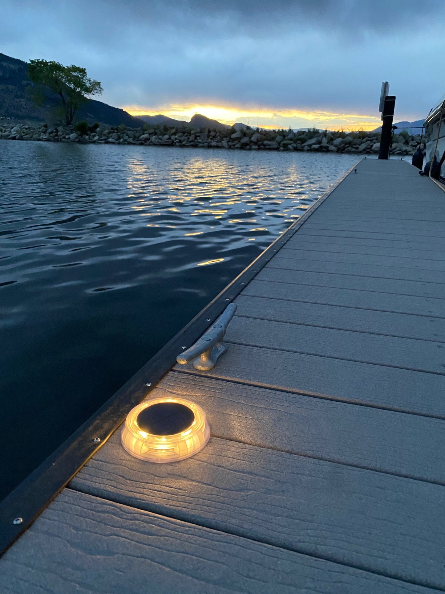 Solar Deck Light