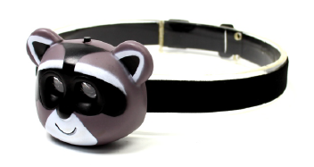 Little Critters Raccoon LED Head Lamp