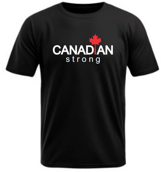 Canadian Strong T-shirt Black